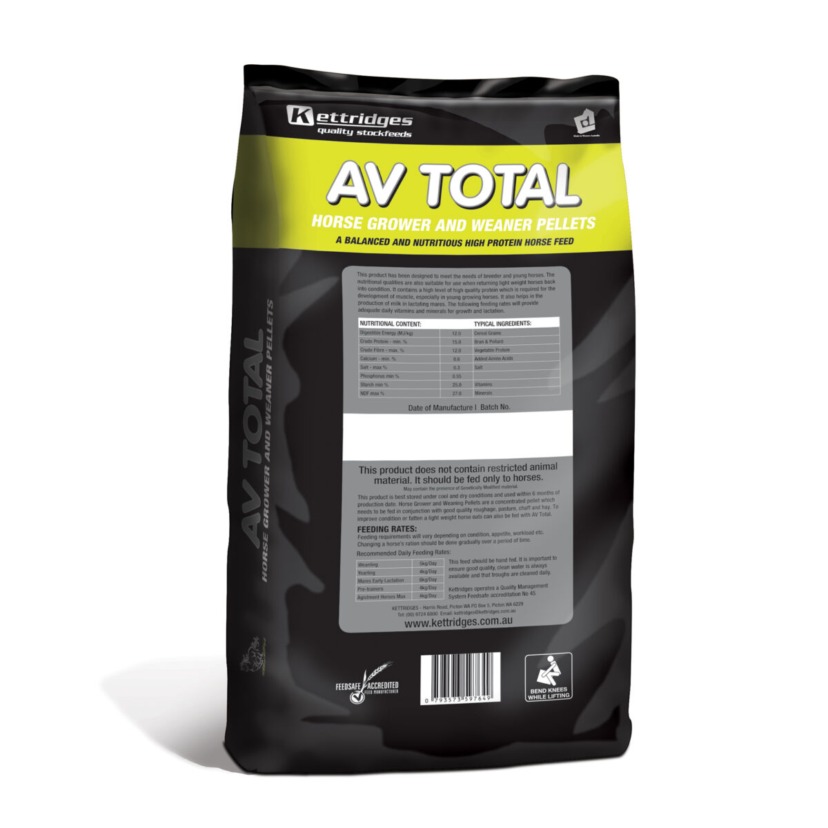 Alternative view of AV Total Horse Pellets