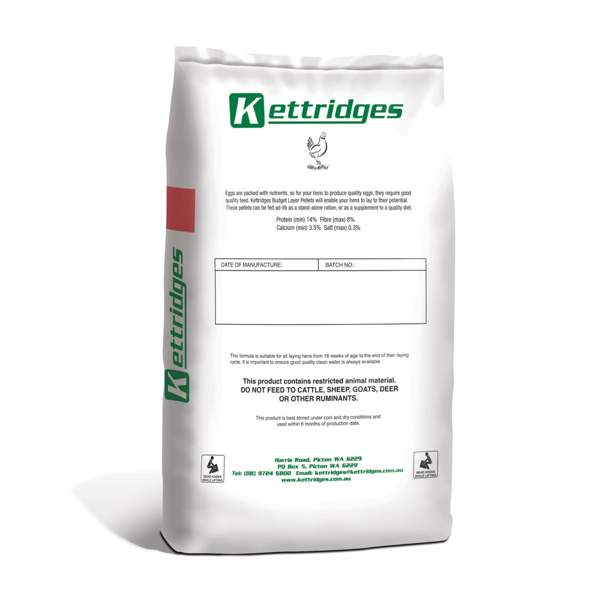 Alternative view of Budget Layer Pellets