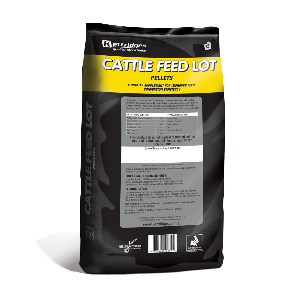Alternative view of Cattle Feedlot Pellets