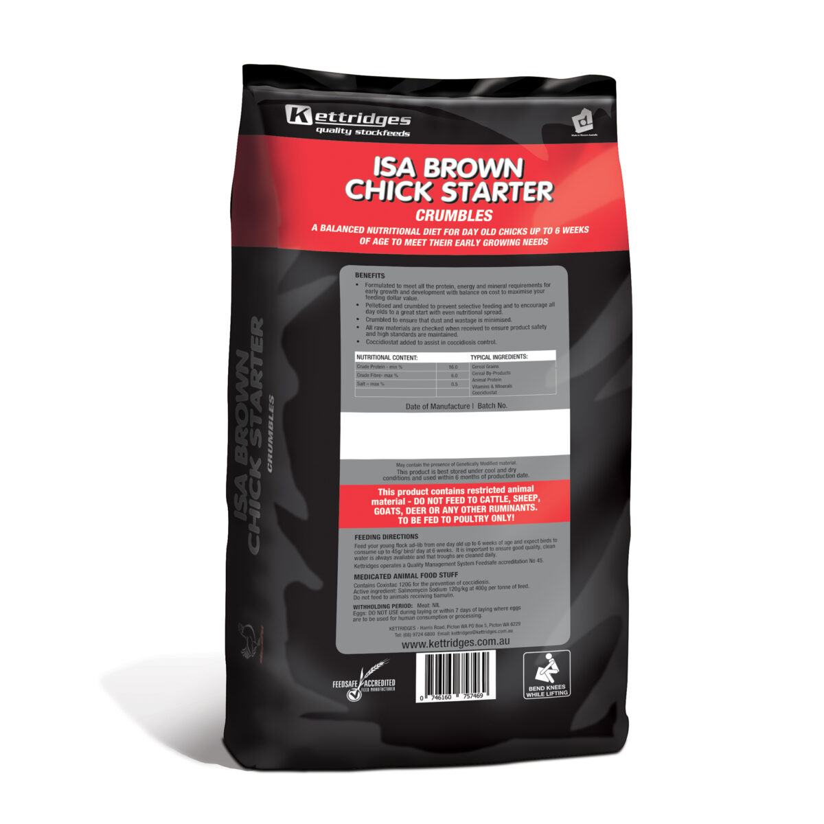 Alternative view of ISA Brown Chick Starter Crumbles